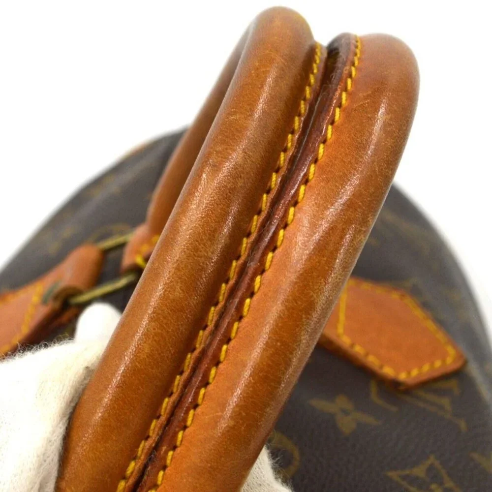 Louis Vuitton Brown Monogram Speedy 30 Top-Handle Bag